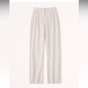 Abercrombie Sloane Tailored Wide Leg Pants Curve Love
